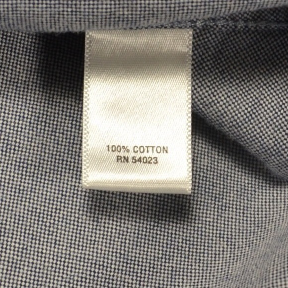 Banana‎ Republic Oxford Shirt Womens Blue Anchor Nautical Button Down Cotton L - Picture 6 of 6